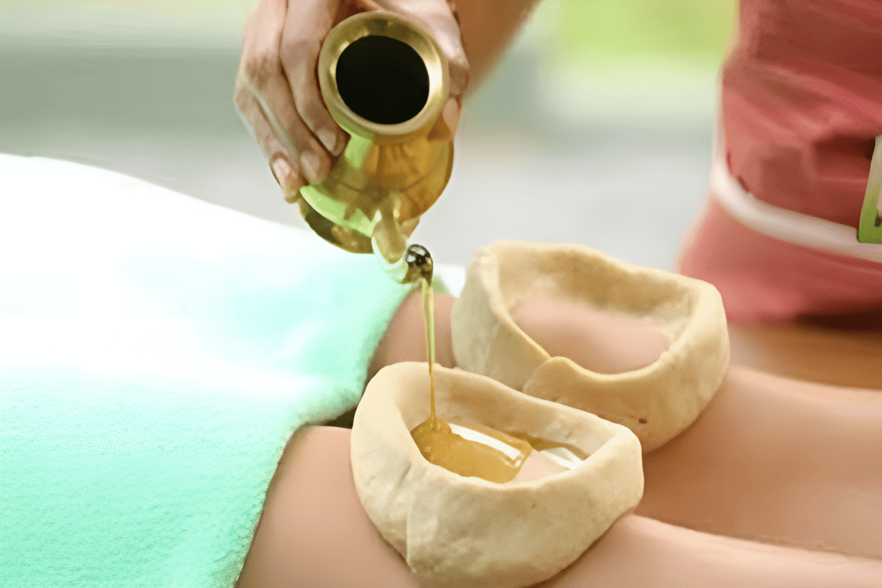 Janu Basti at DJI Ayurveda Hospital